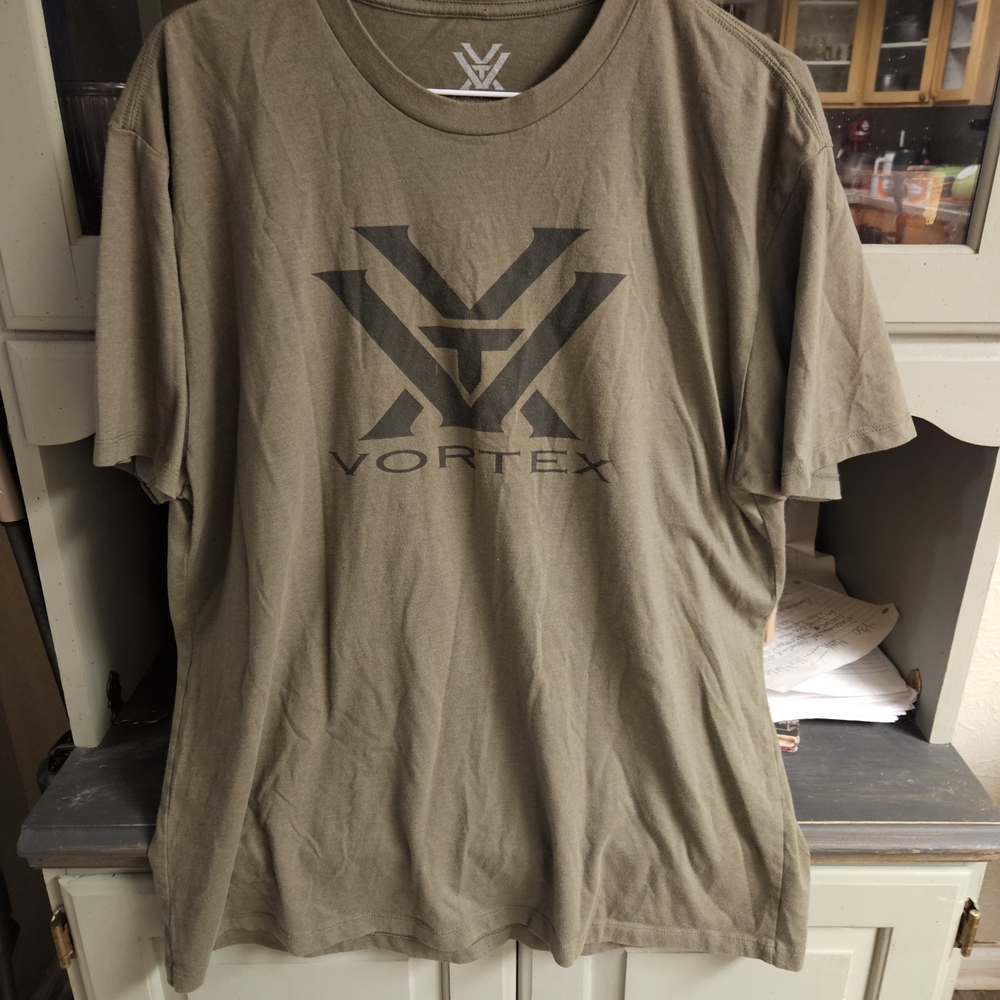 Men's Vortex Green Shirt Size XL